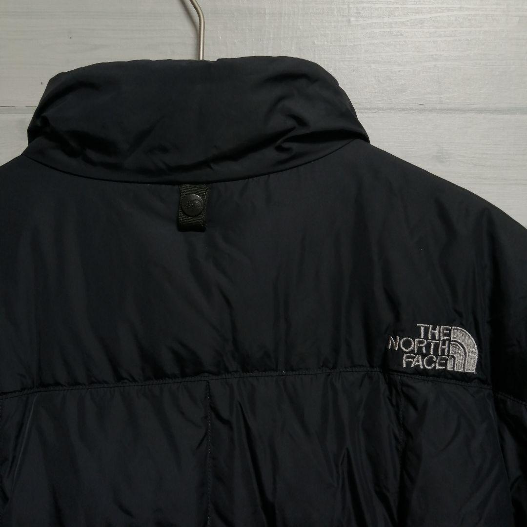 【希少XL】ノースフェイス スクエアステッチ ライトダウン 700フィル 黒