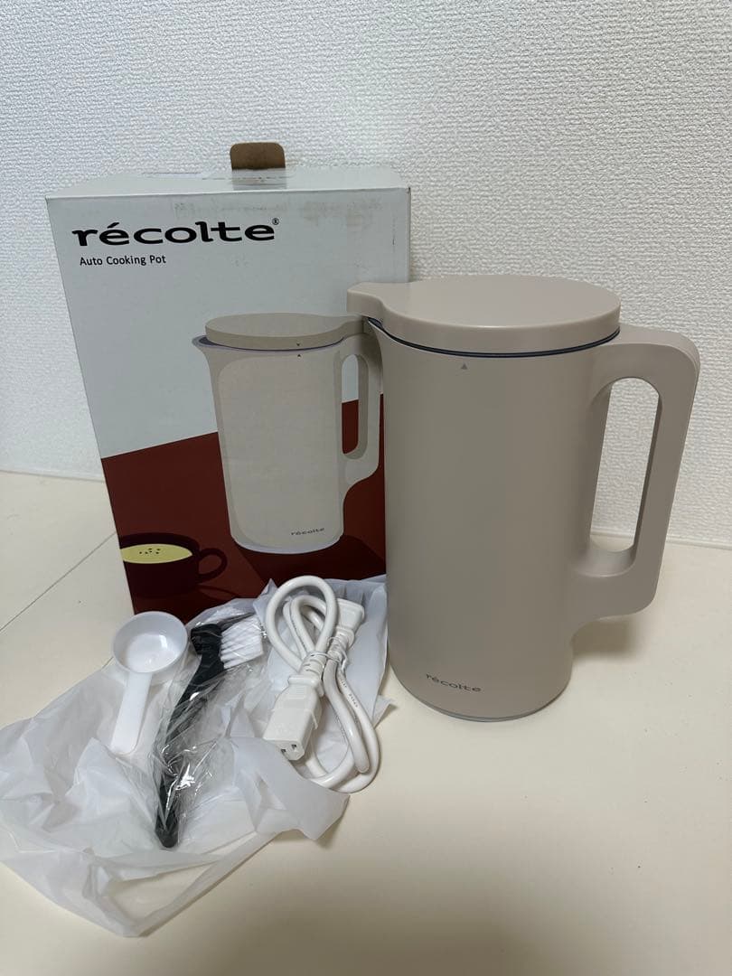 【未使用品】レコルト　自動ポット　スープメーカー