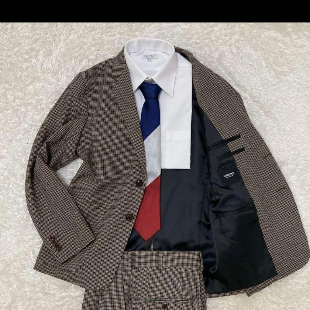 森*蔵様 アンビルト タケオキクチ ウール ガンクラブチェック スーツ セットア