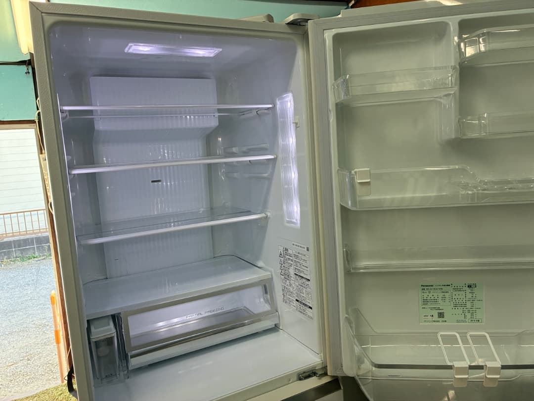 Panasonic ノンフロン冷凍冷蔵庫　2019年製　406L 程度良好　白