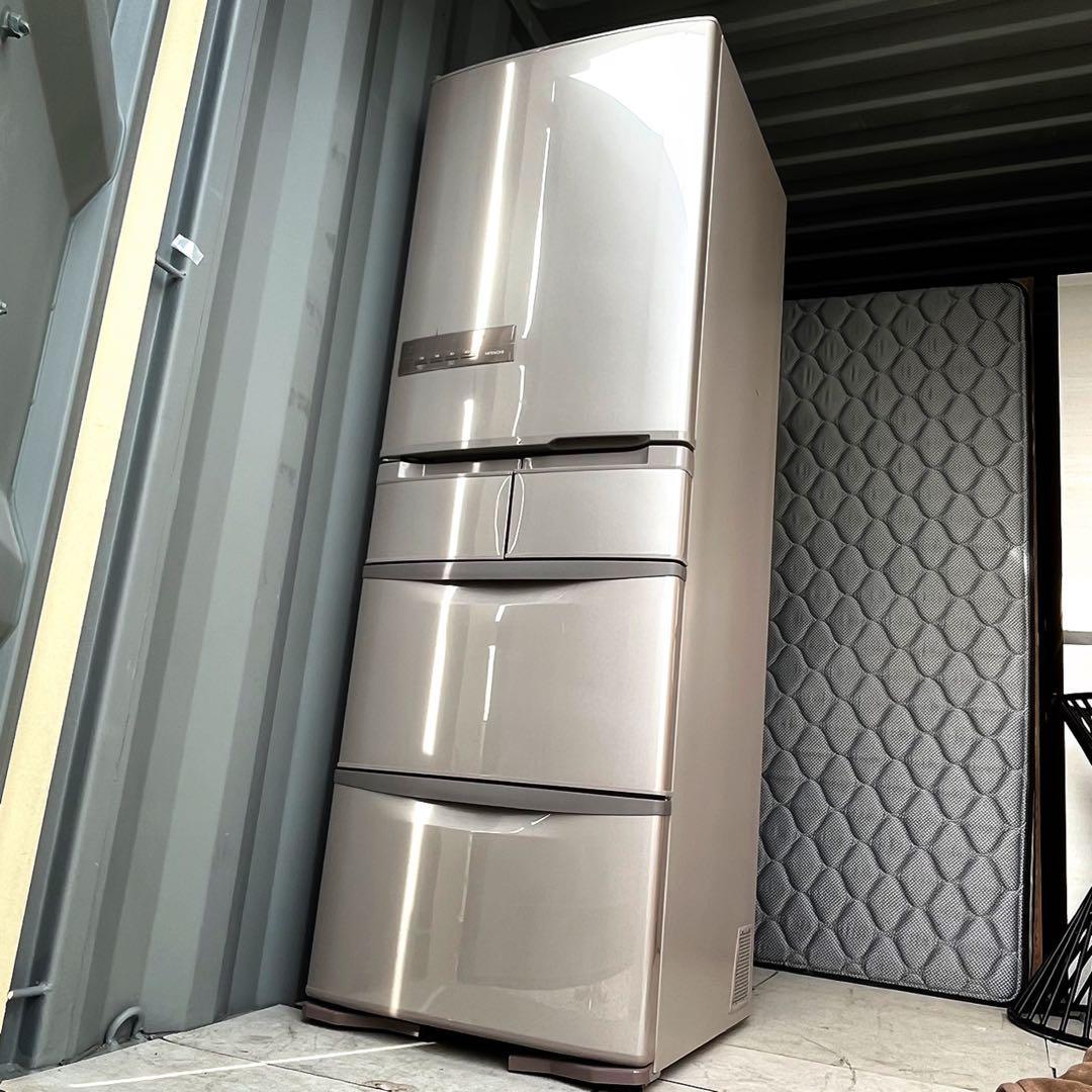 取付無料！高性能日立おしゃれインテリア5ドア2023年製冷蔵庫！洗濯機