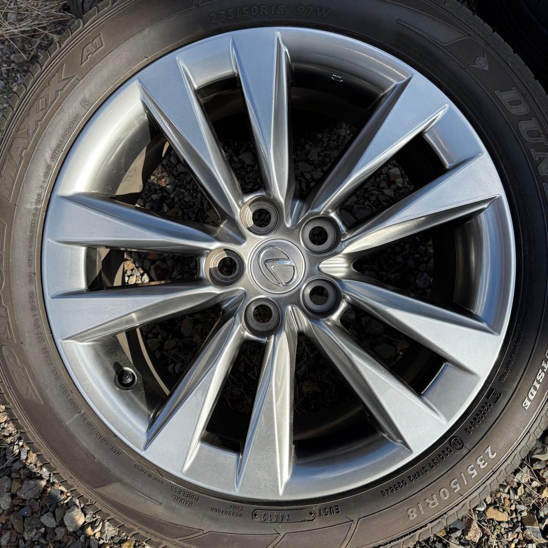 レクサス LS600h 純正ホイール　235/50r18