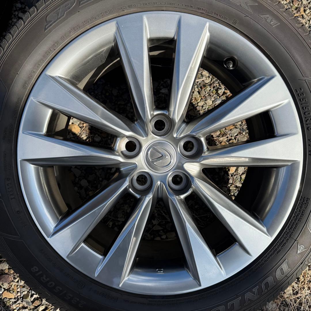 レクサス LS600h 純正ホイール　235/50r18