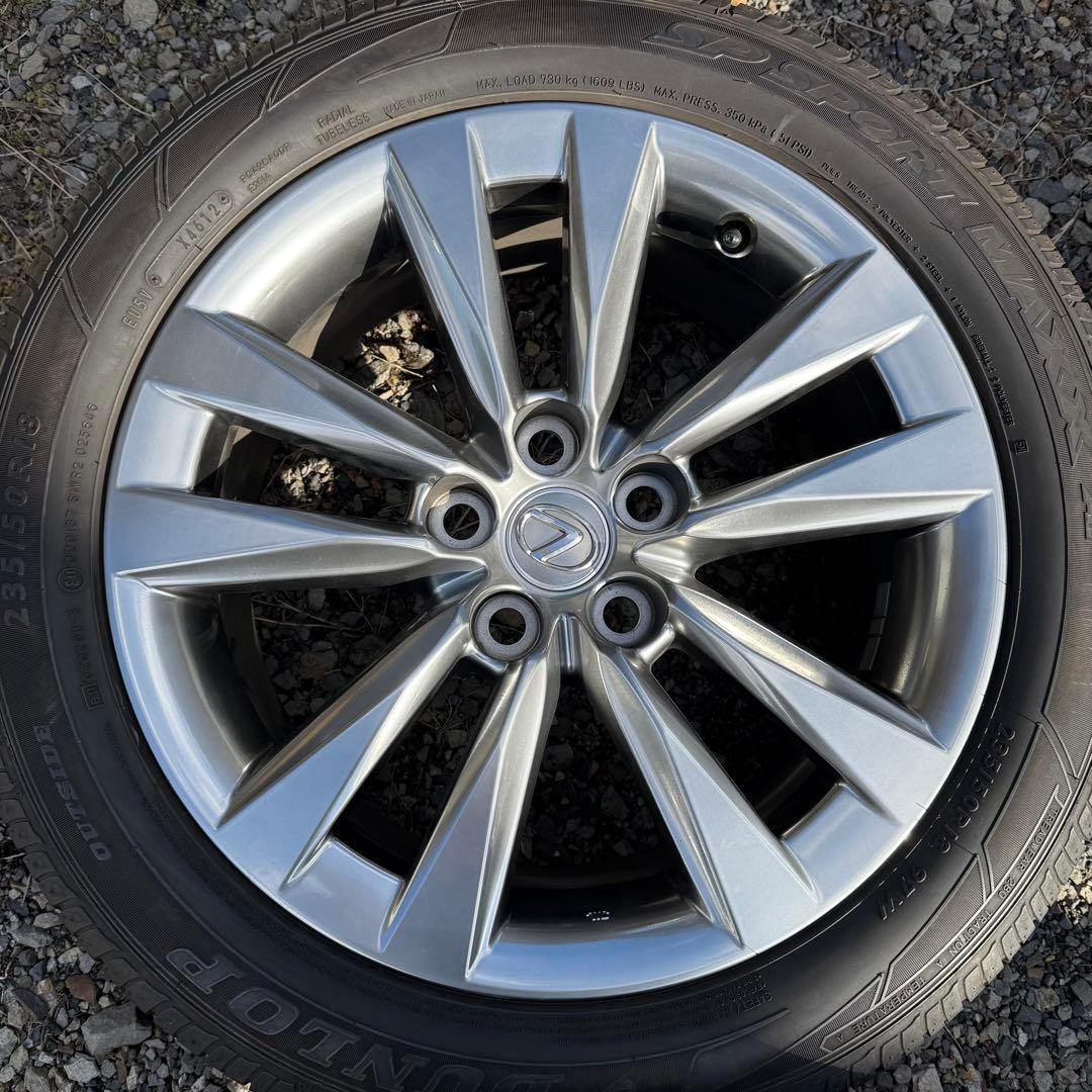 レクサス LS600h 純正ホイール　235/50r18