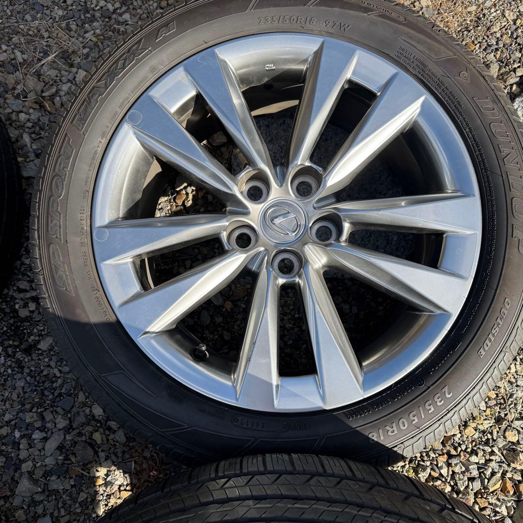 レクサス LS600h 純正ホイール　235/50r18