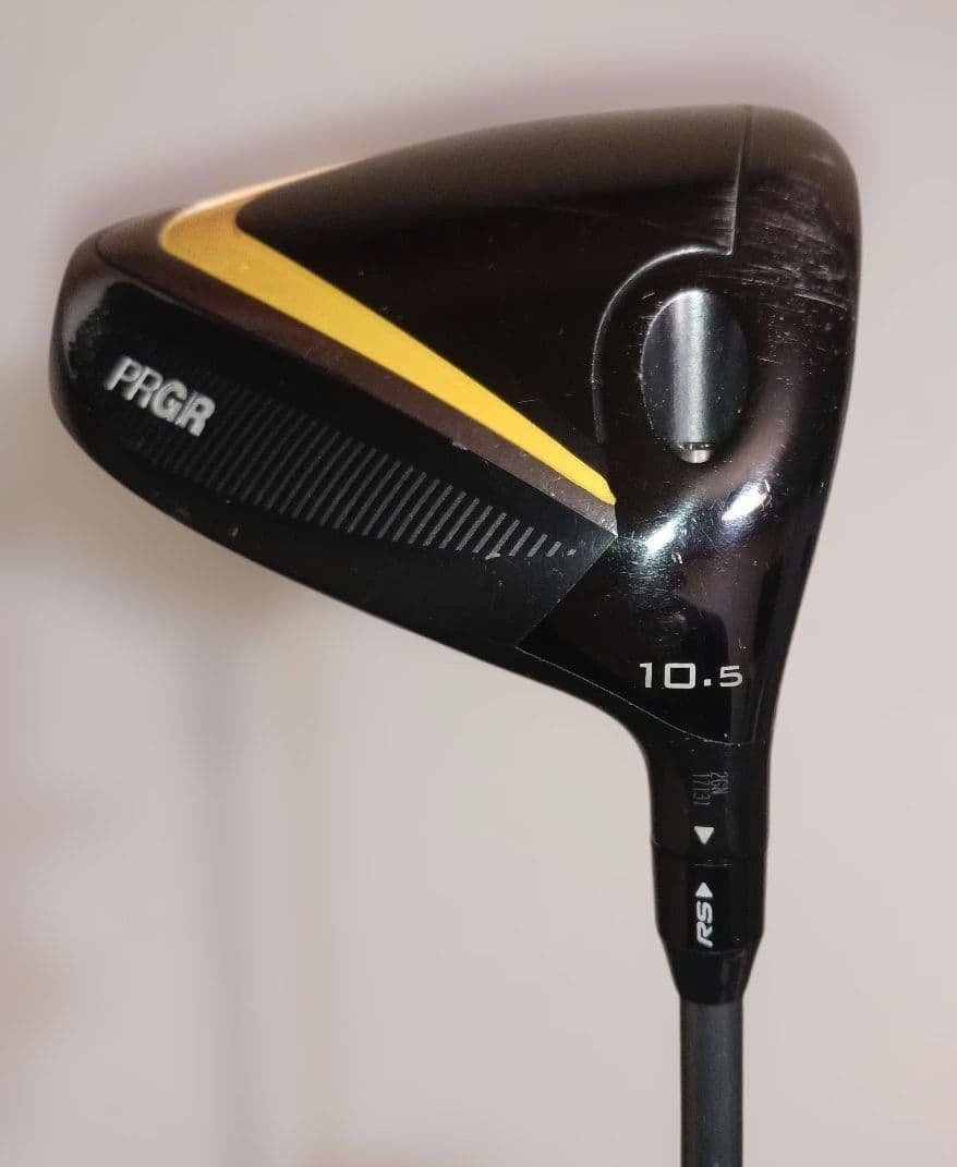 PRGR RS D JUST ドライバー 10.5度 Rシャフト
