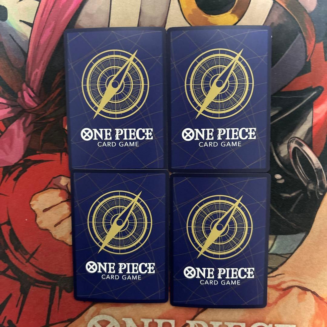 モンキー・D・ルフィ　最強ジャンププロモ4枚セット