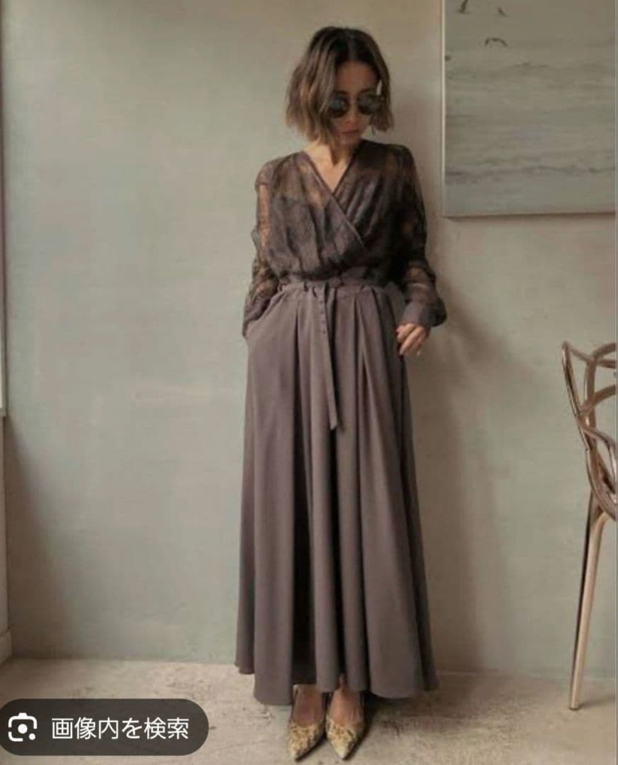 新品未使用 Ameri VINTAGE オケージョンドレス 結婚式 パーティー