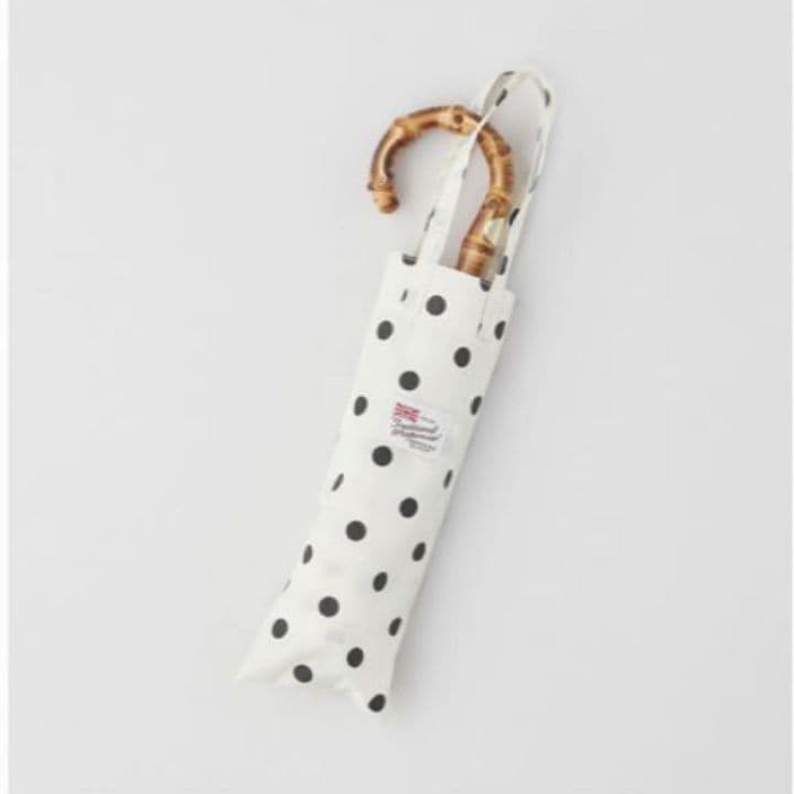 ★トラディショナルウェザーウェア ドット柄 晴雨兼用 傘