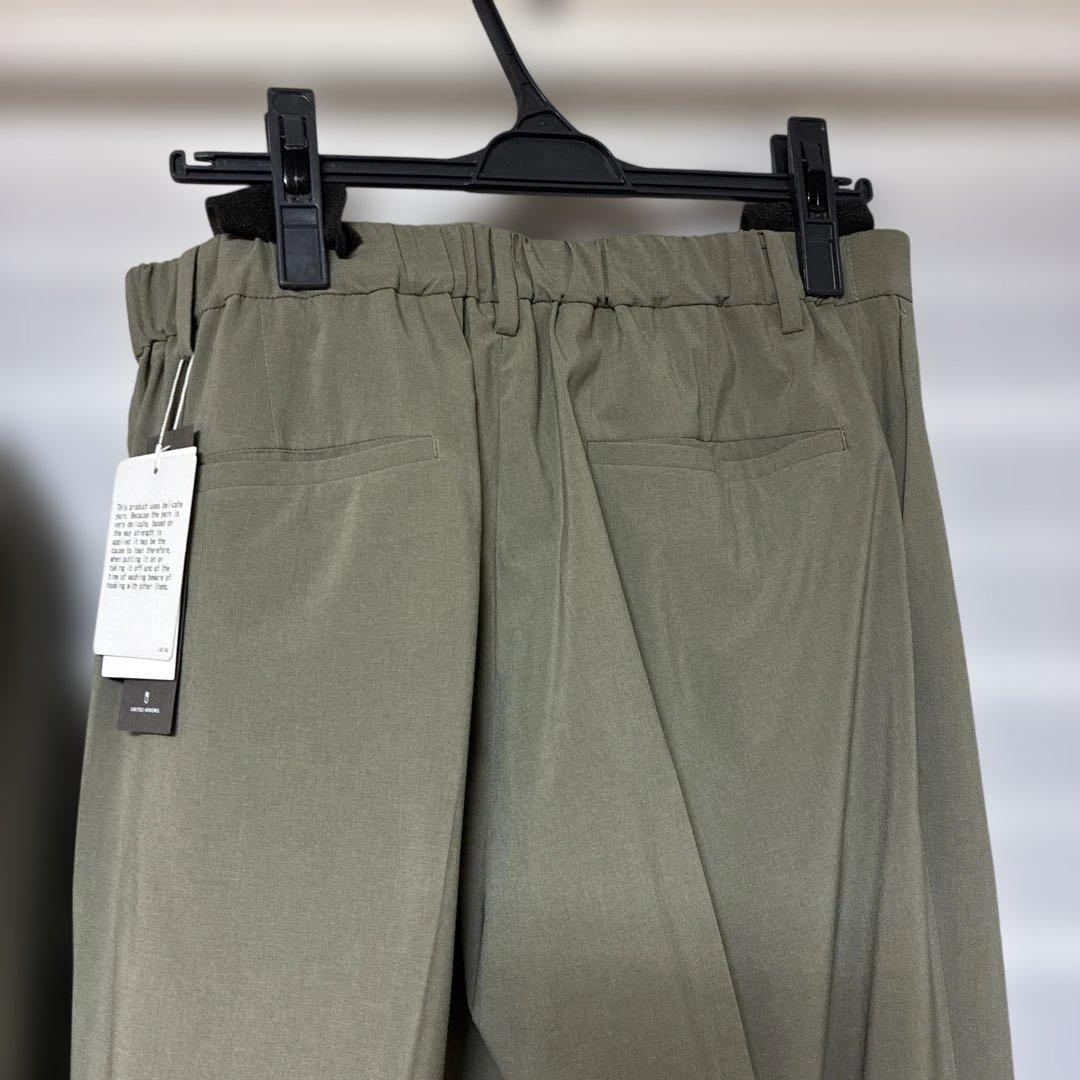 ユナイテッドアローズ スーツ ストレッチ セットアップ ウォッシャブル カーキ