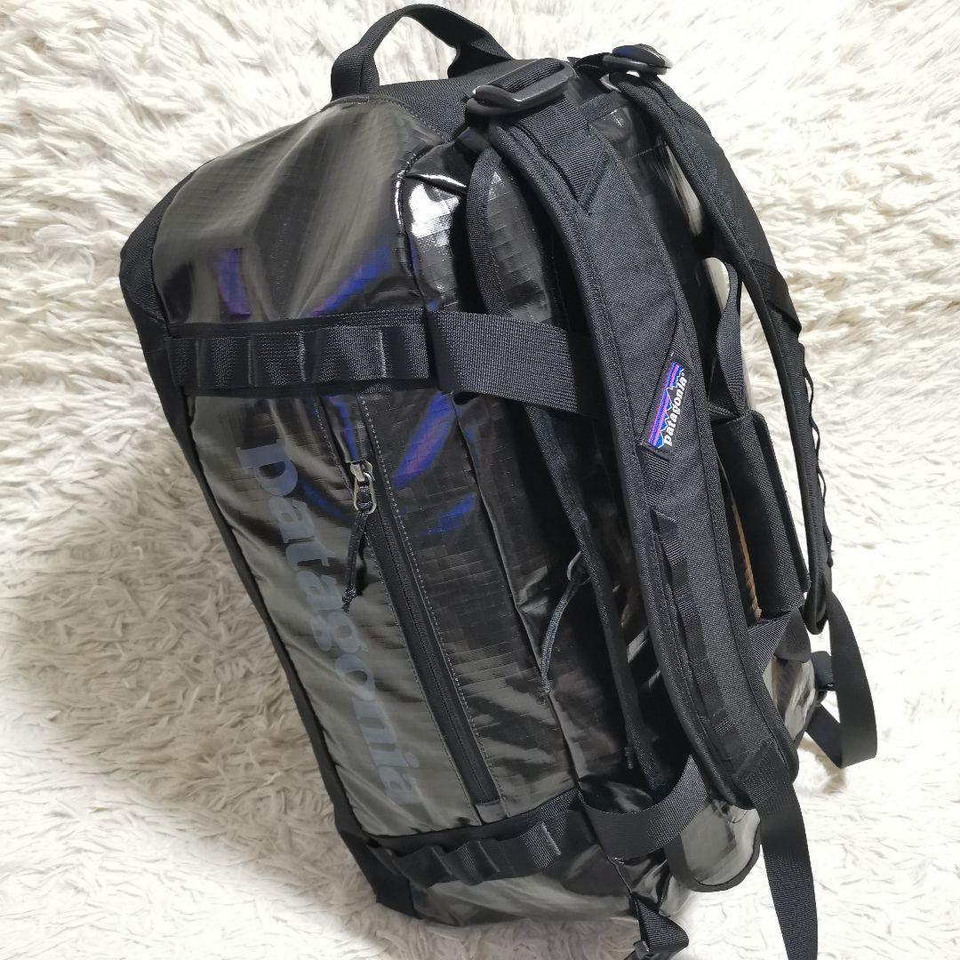 未使用級 patagonia ブラックホール ダッフル 40L ブラック