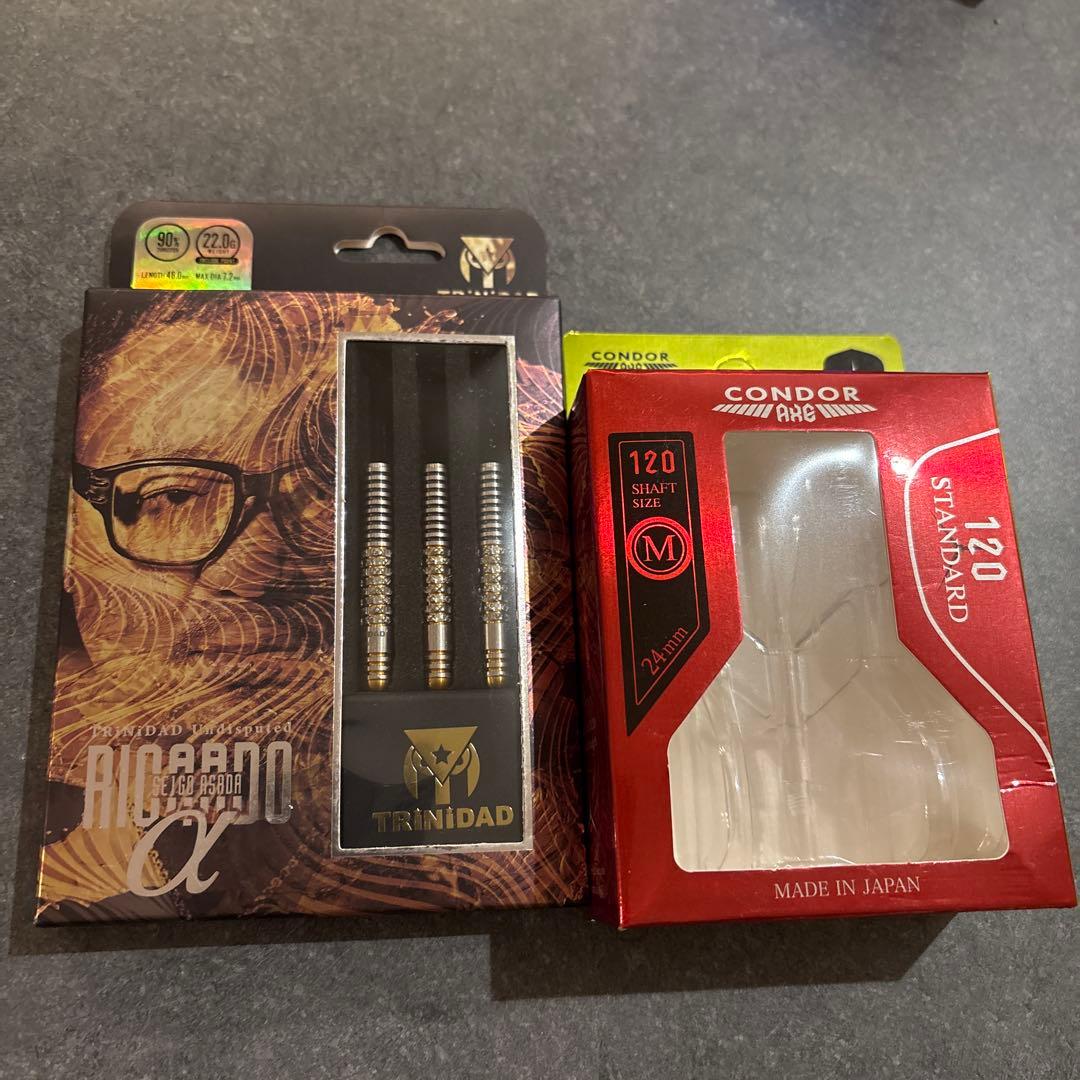 RICARDO α Steel ダーツ ハード トリニダード 浅田斉吾モデル