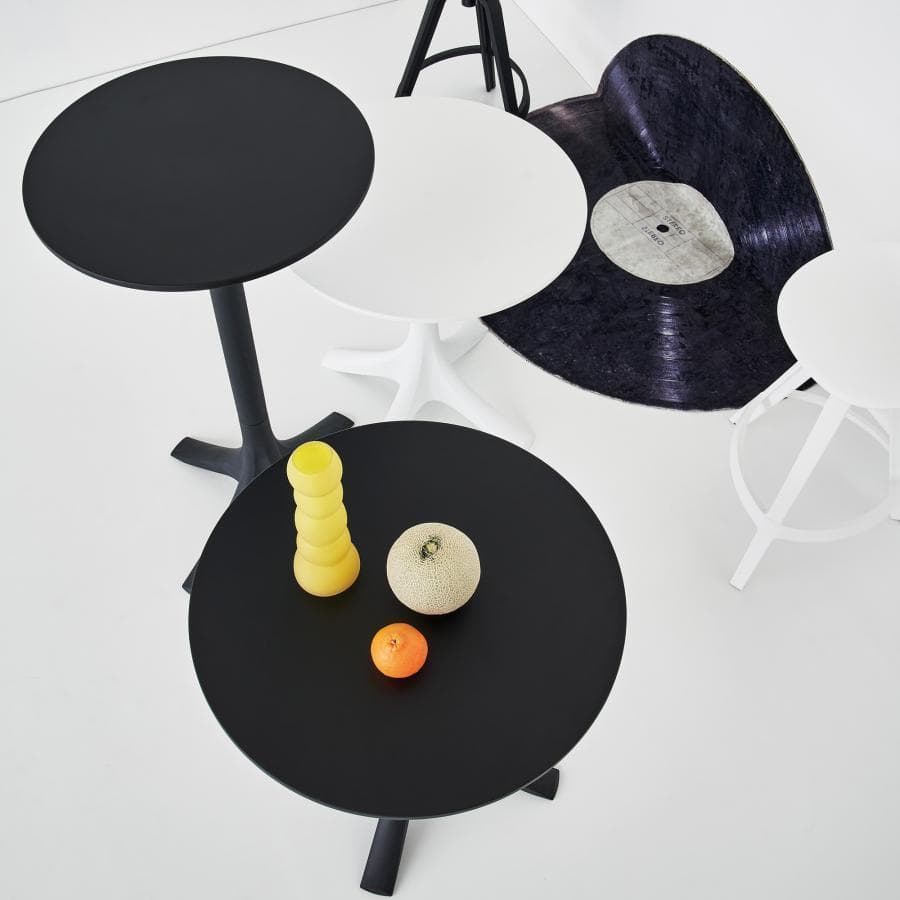 東谷 カフェテーブル CL-490BK 481