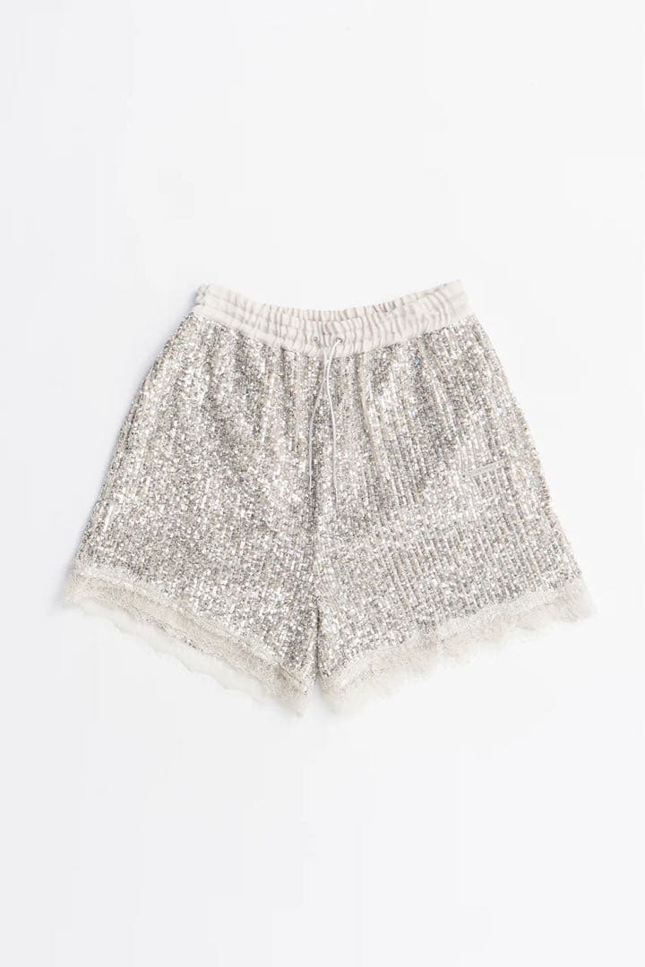 PRANK PROJECT Spangle Short Pants シルバー