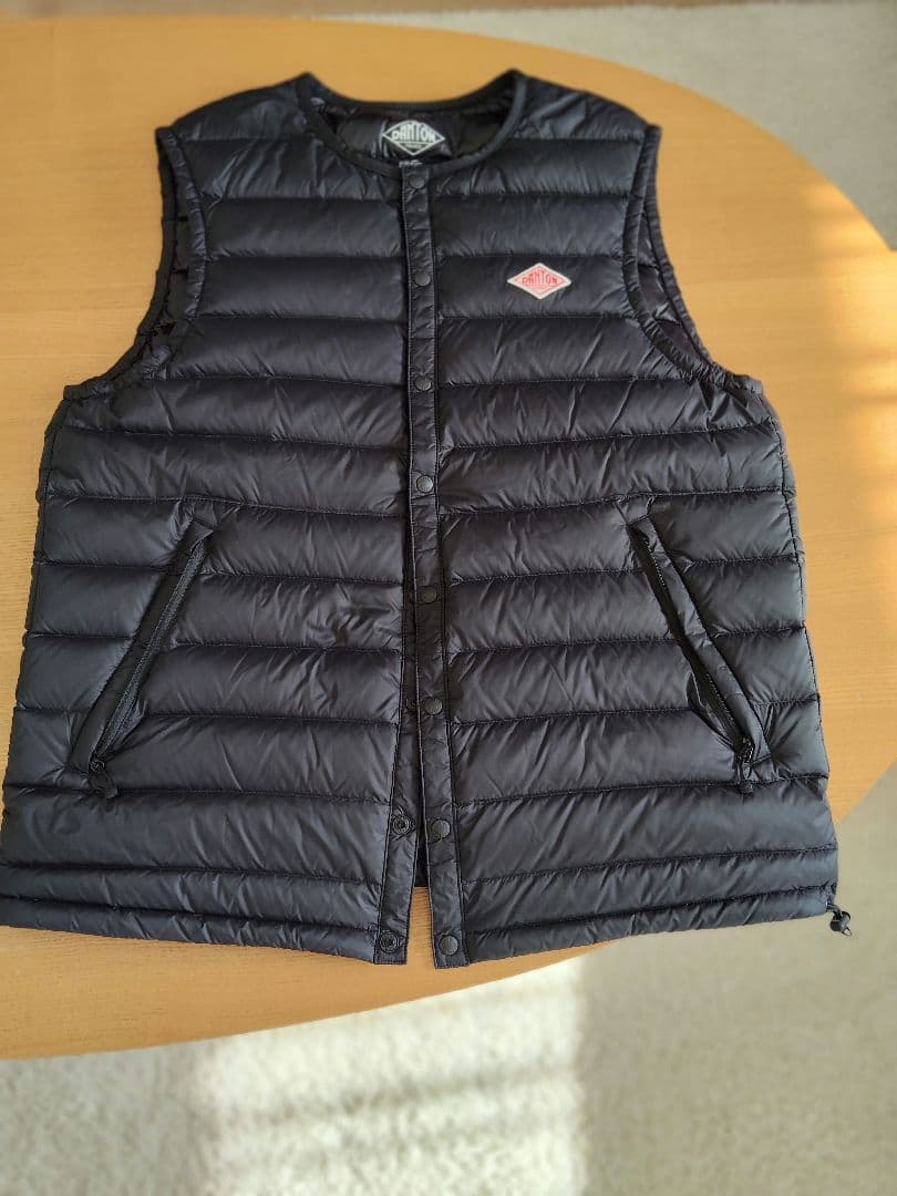 DANTON　インナーダウンベスト　サイズ40　ブラック