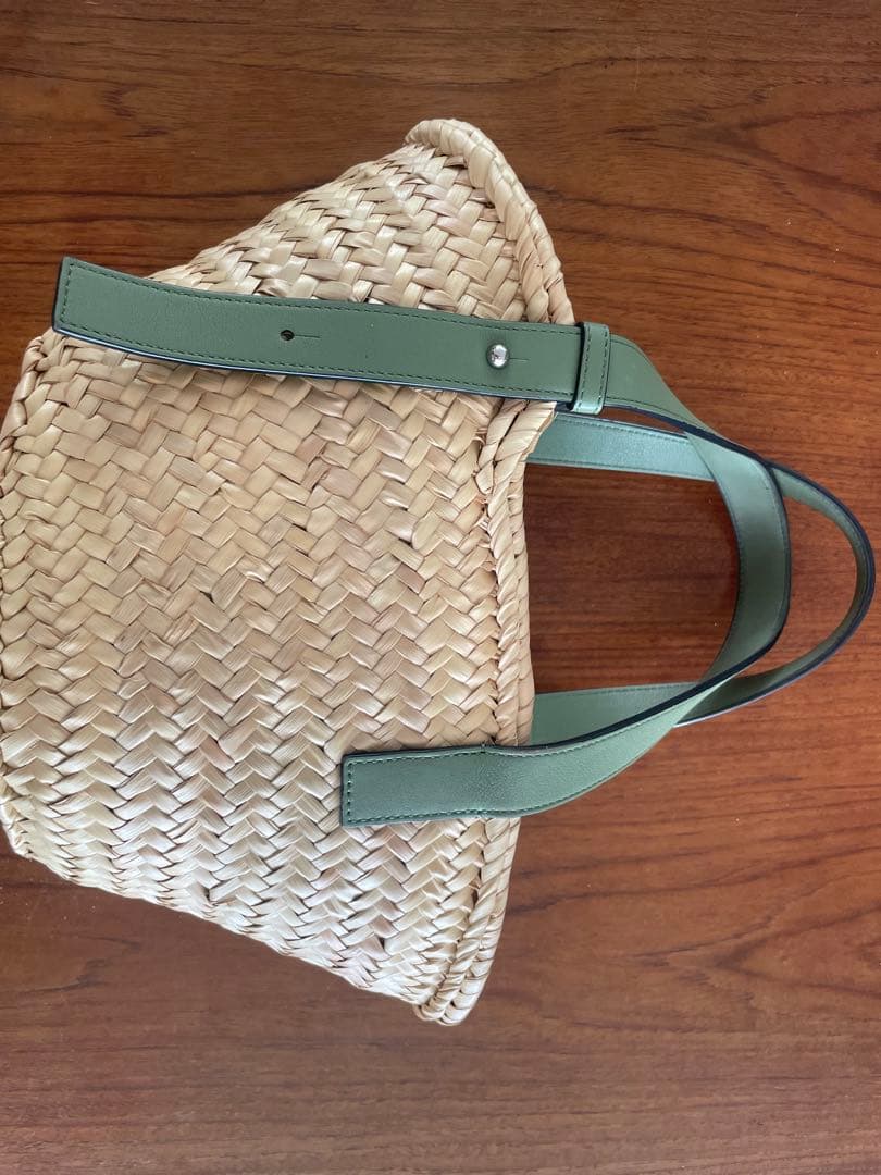 正規品 LOEWE ロゴ入りかごバッグ 袋つき