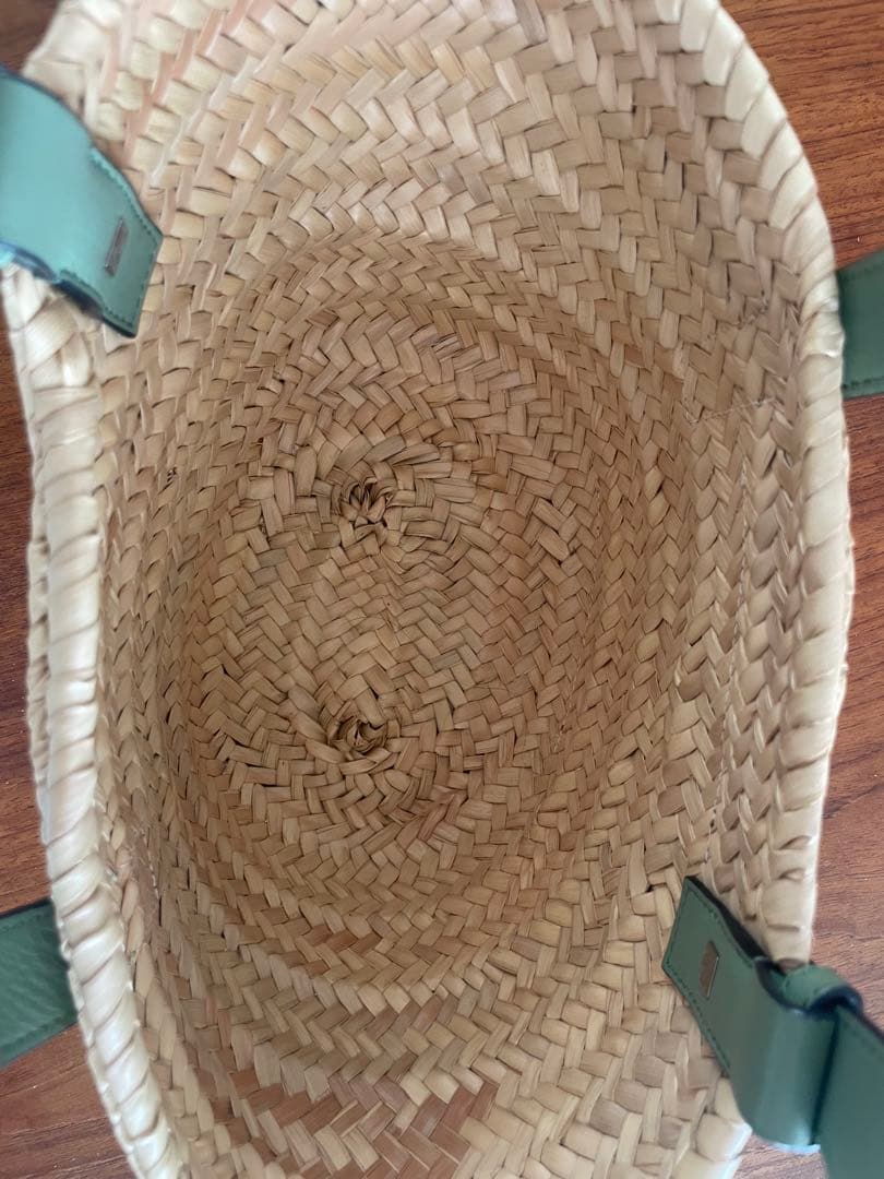 正規品 LOEWE ロゴ入りかごバッグ 袋つき