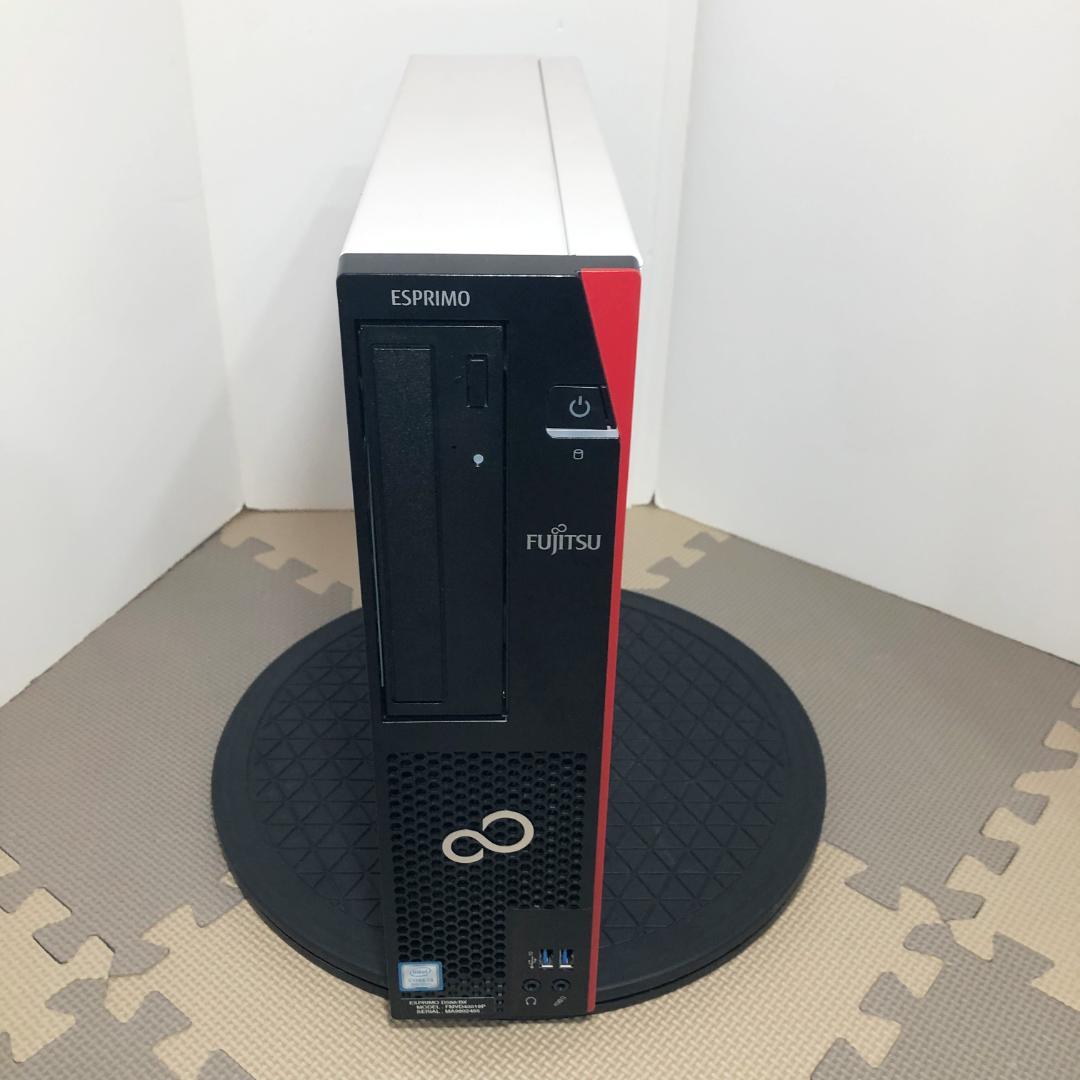 スリムタワーPC　FUJITSU Corei3-9100　整備済み SSD搭載