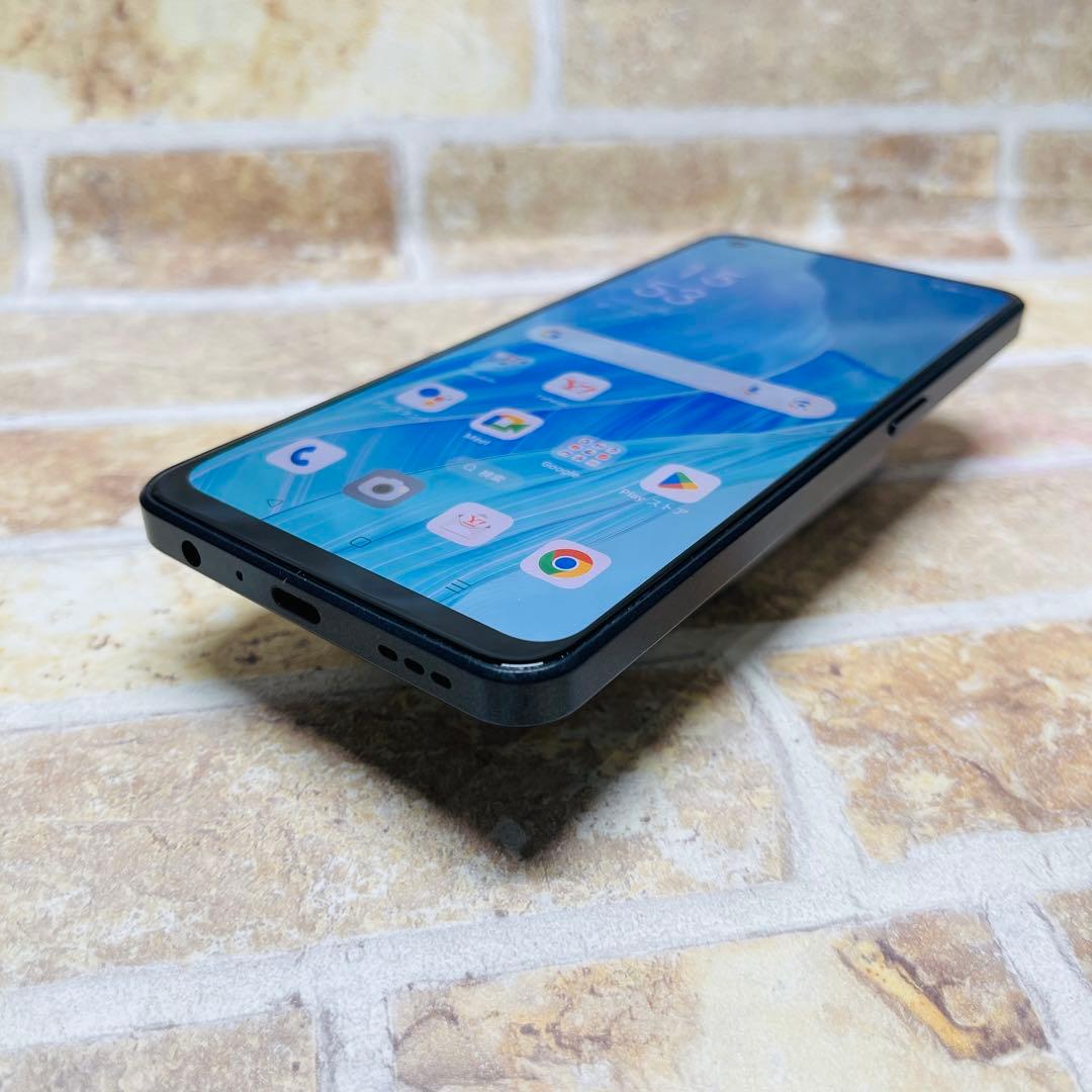 SIMフリー OPPO Reno9 A 128GB ナイトブラック電池良好