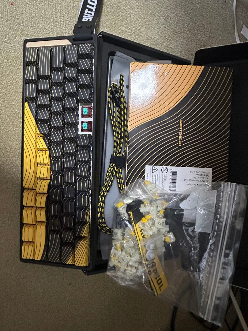 【カスタム軸】wooting60he+ フルカスタム品 ラピッドトリガー