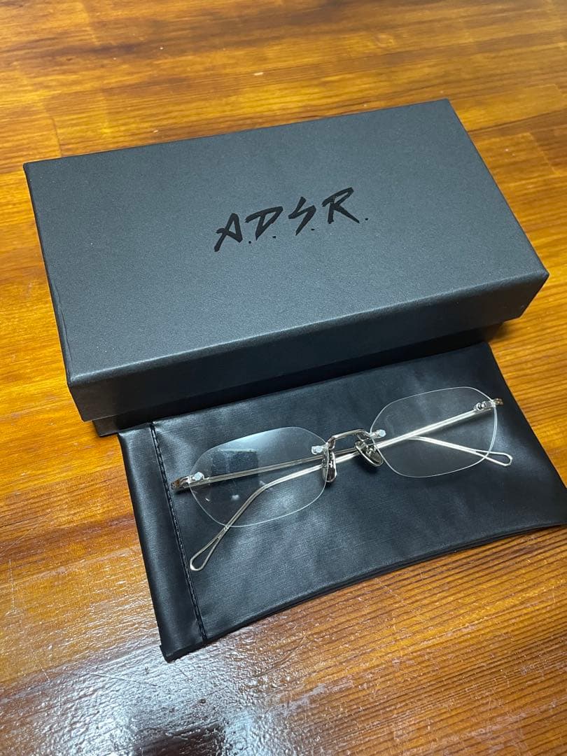 kpkp さん専用ADSR リムレスメガネ 値下げしました値下げ交渉OK