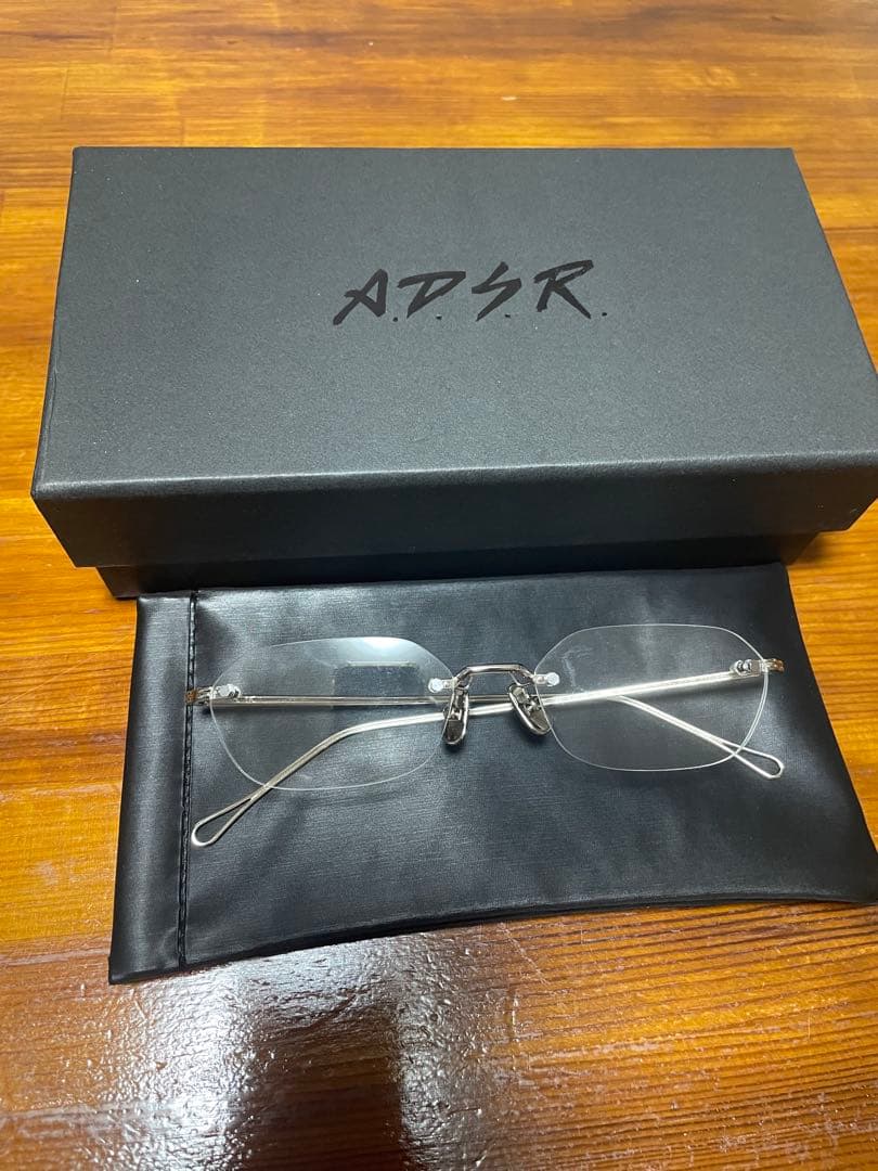 kpkp さん専用ADSR リムレスメガネ 値下げしました値下げ交渉OK