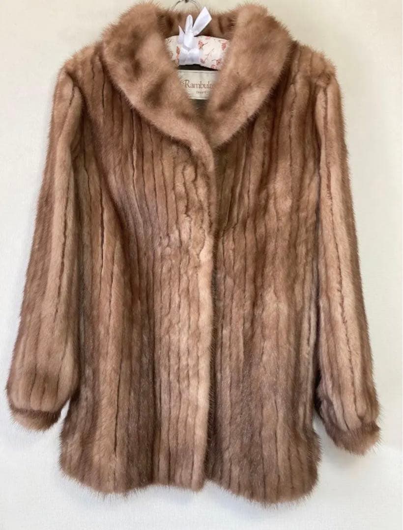 【美品】☆Rambulton Onward 高級 ミンクファー コート☆