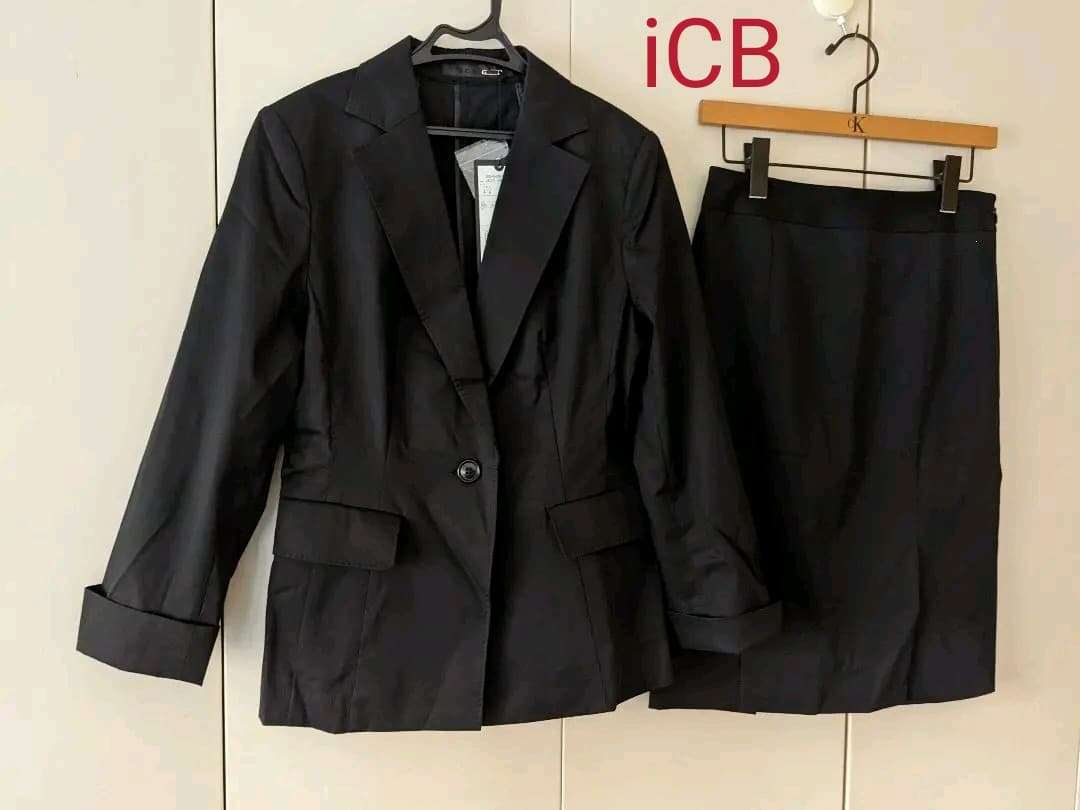 【タグ付新品】iCBスカートスーツ（11号9号）
