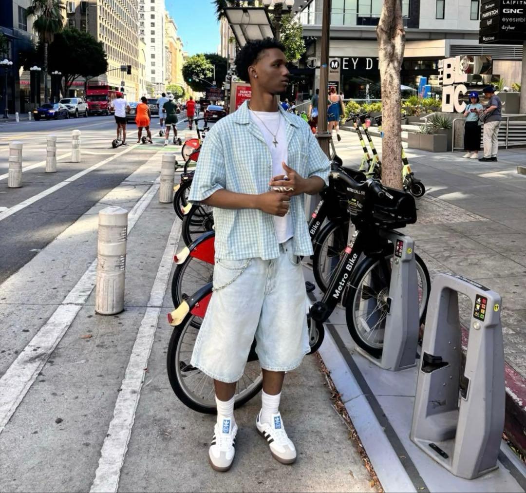 パンツ Supreme Baggy Selvedge Denim Short W36