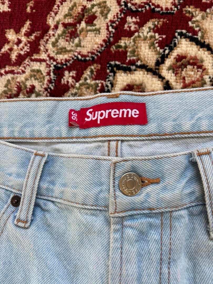 パンツ Supreme Baggy Selvedge Denim Short W36