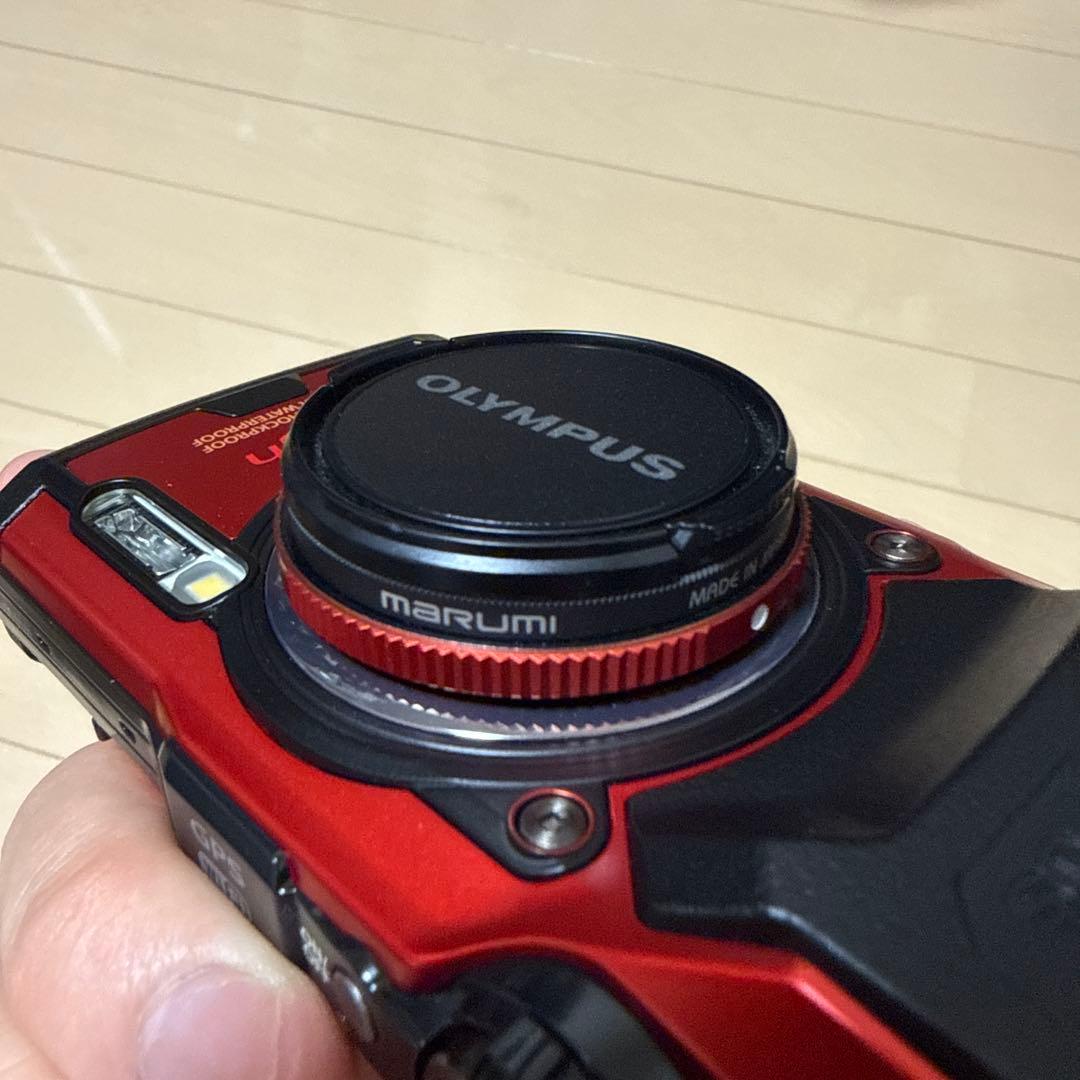 OLYMPUS Tough TG-6 レッド 本体と付属品