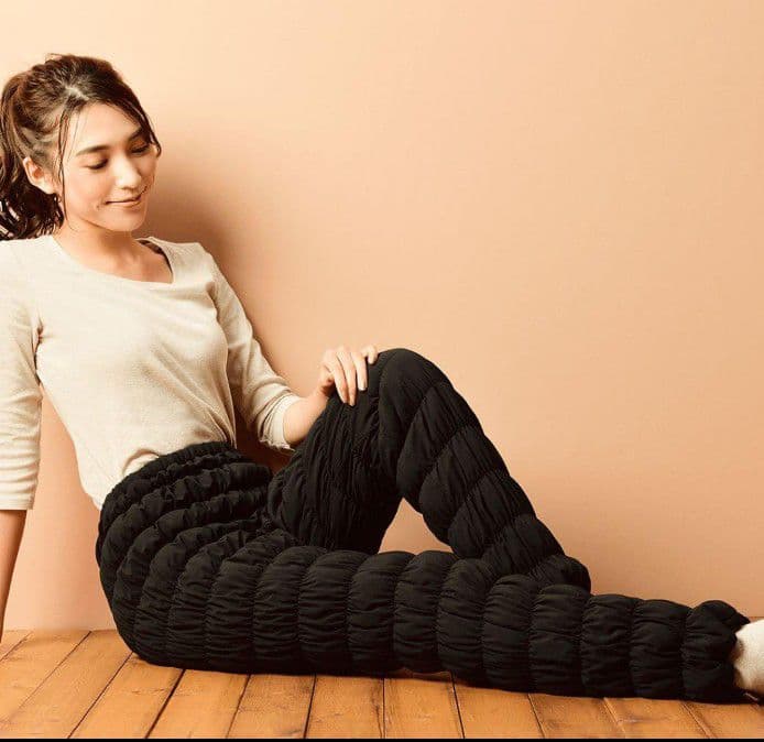 美品 ルーブルドゥ　復元ウォーマー　パンツ　　ロング　LOUVREDO