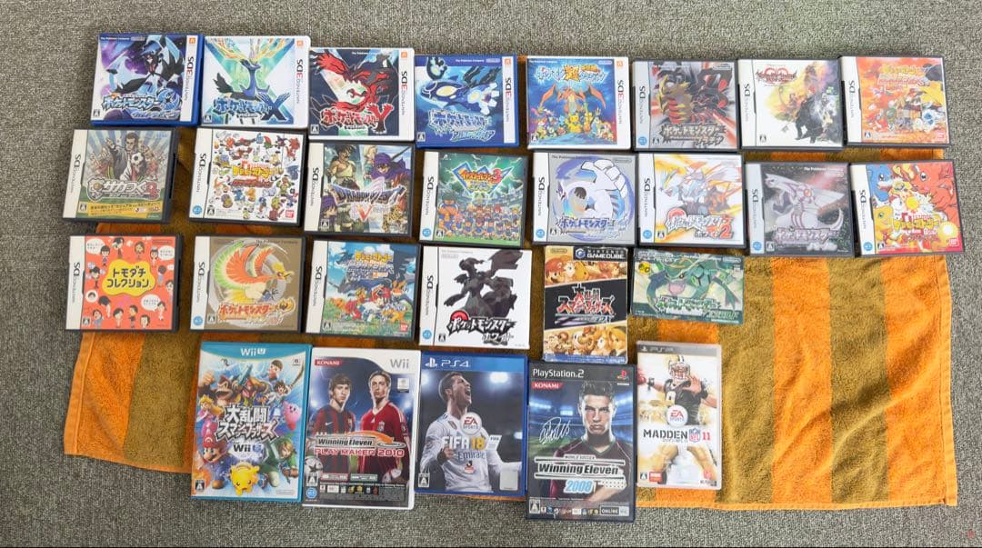 ※空箱のみ※ゲームソフト空箱27点 DS 3DS PS2 PS4 Wii