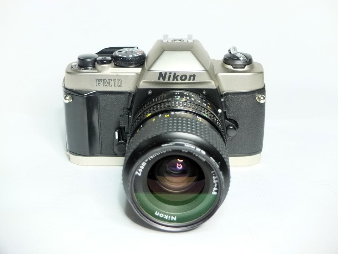 【実写確認整備品】NikonFM10／35mm-70mmf3.5-4.8UVF付
