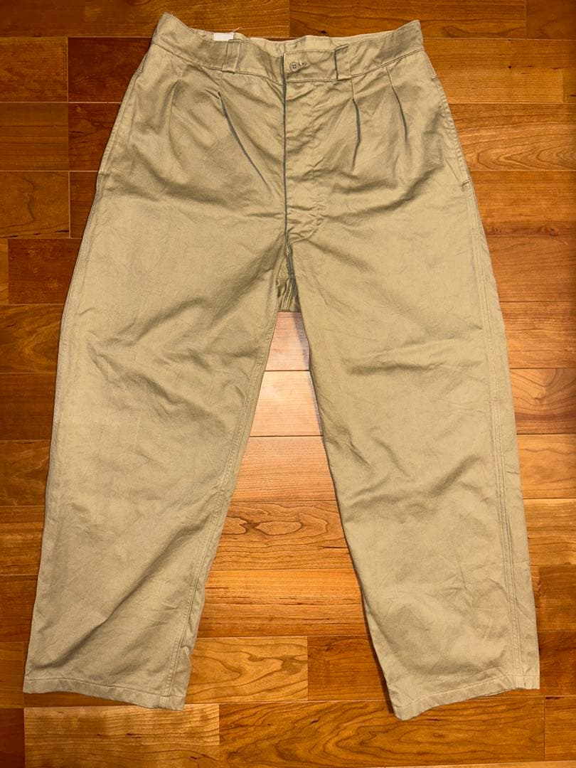 フランス軍 M-52 ヴィンテージパンツ チノ 実物 サイズ44