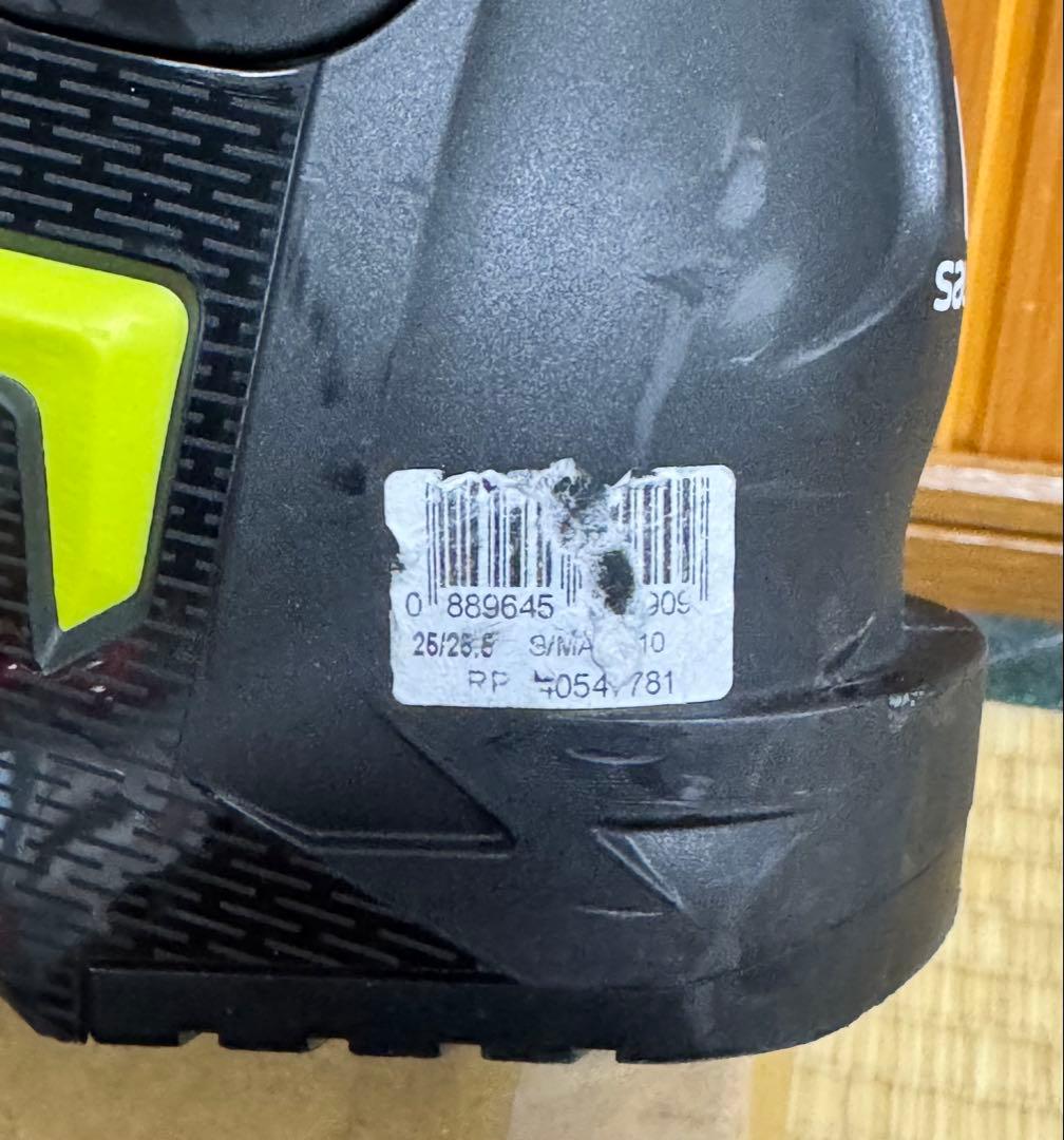 サロモンスキーブーツ　S/Max 110 25/25、5cm ラスト98mm