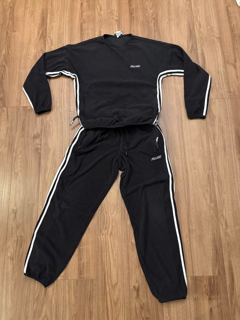 PALACE adidas ブラック ジャージ セット