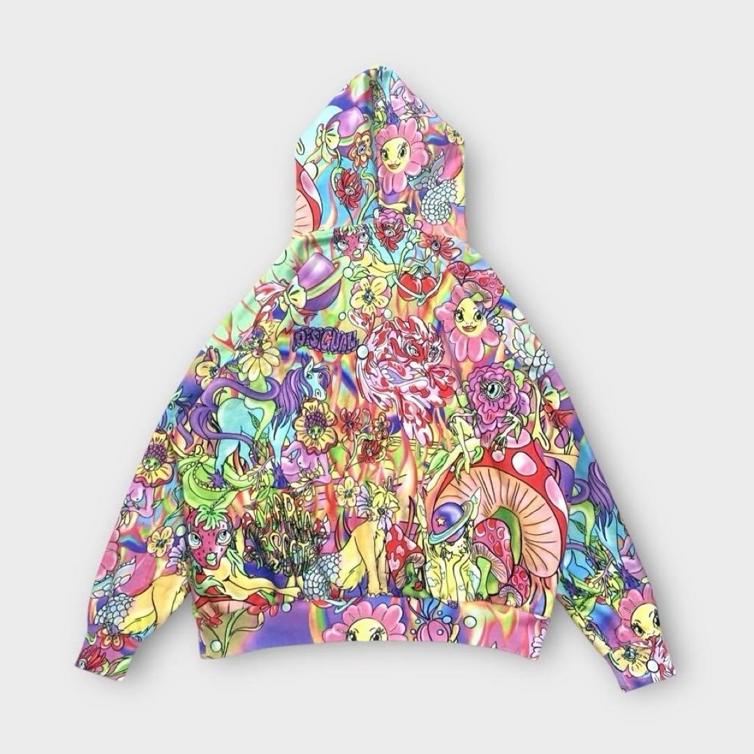 【美品】Desigual⭐️マリアエスコテ スウェット パーカー 長袖 カラフル