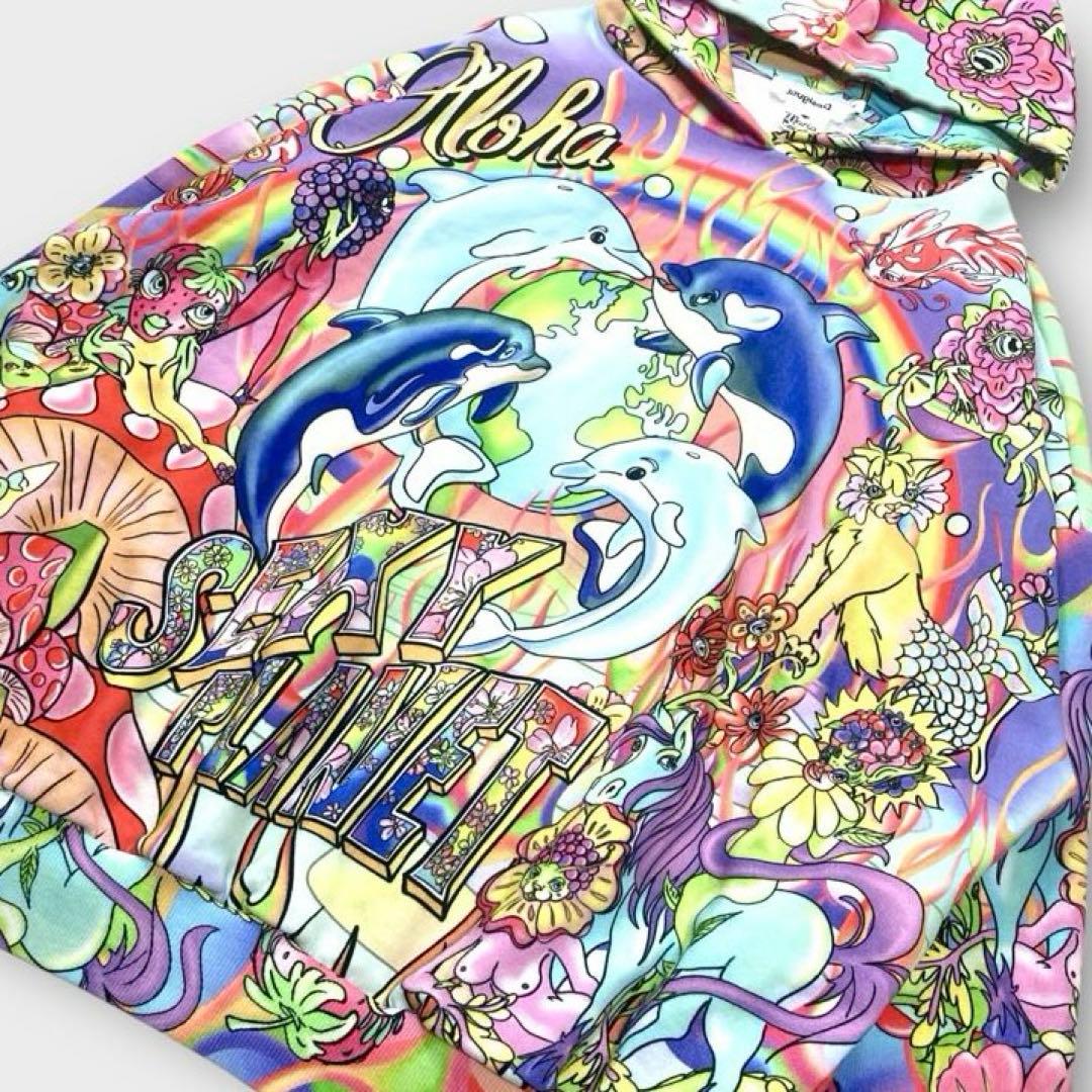 【美品】Desigual⭐️マリアエスコテ スウェット パーカー 長袖 カラフル