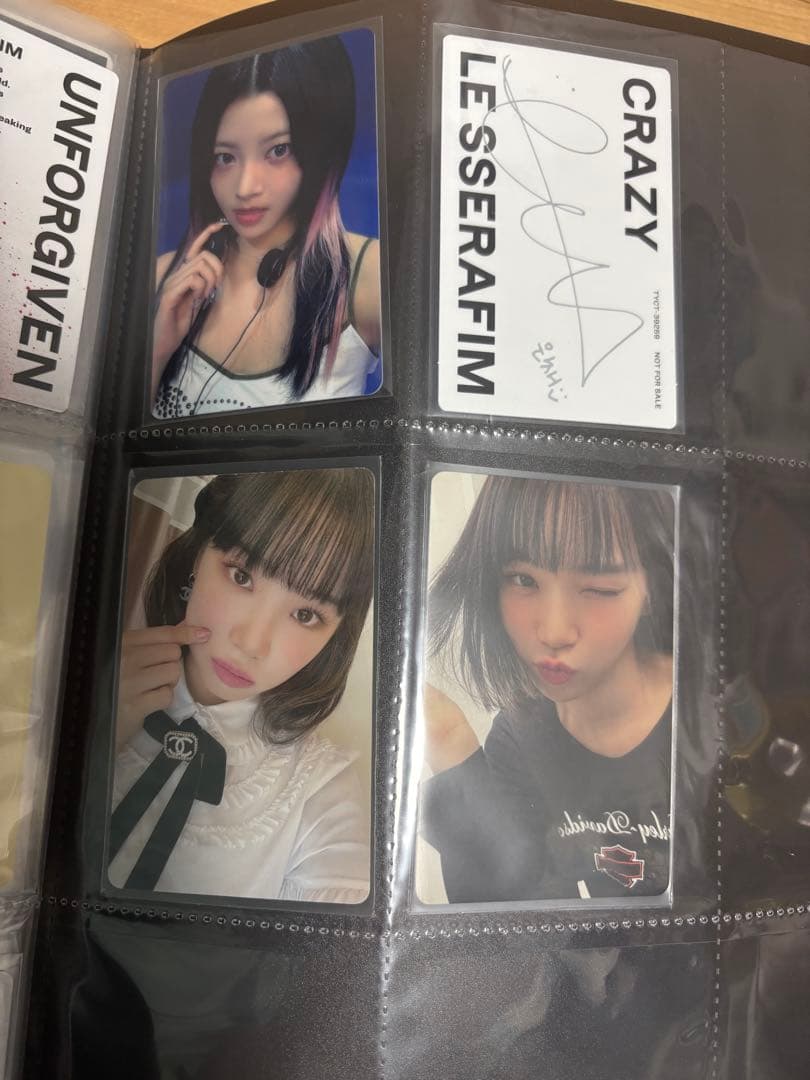 LESSERAFIM トレーディングカードセット