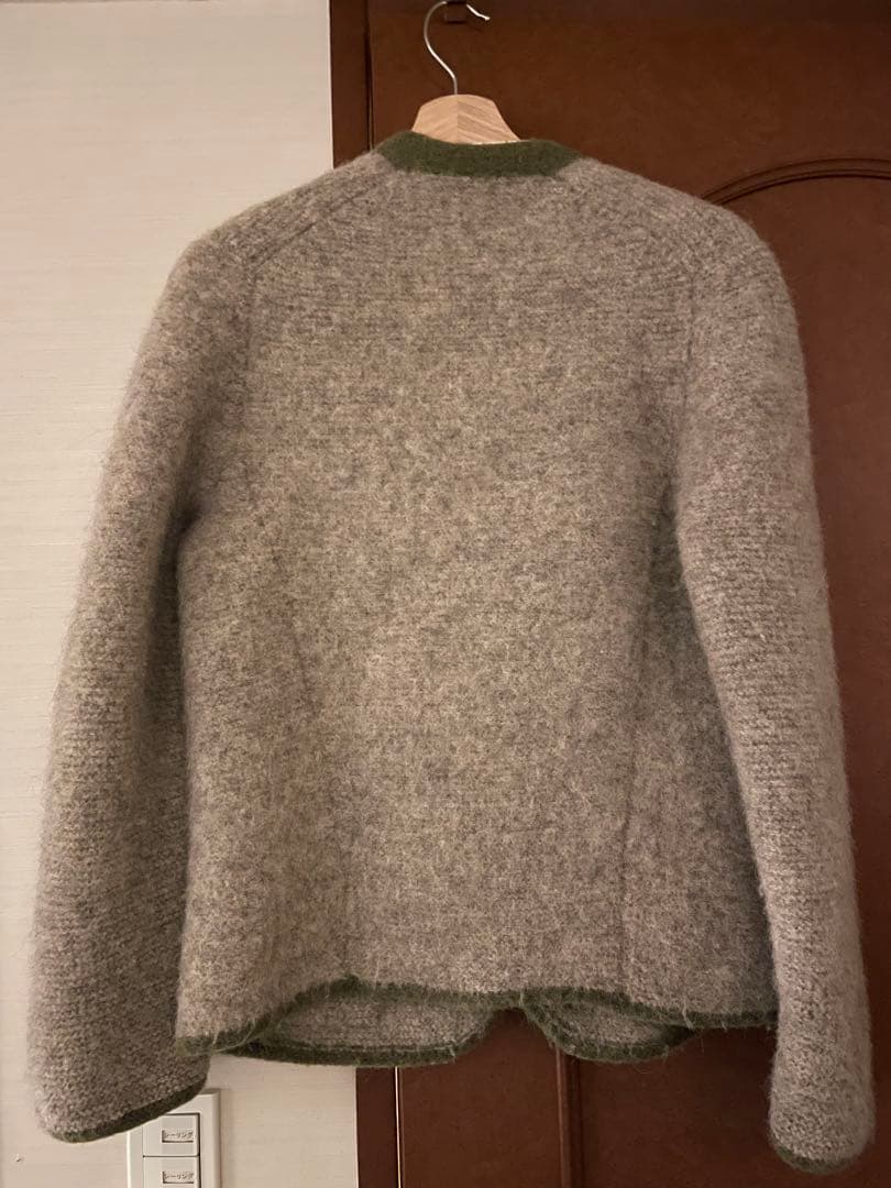 Hofer チロリアンジャケット モカ×ピスタチオ メンズS相当 ユニセックス