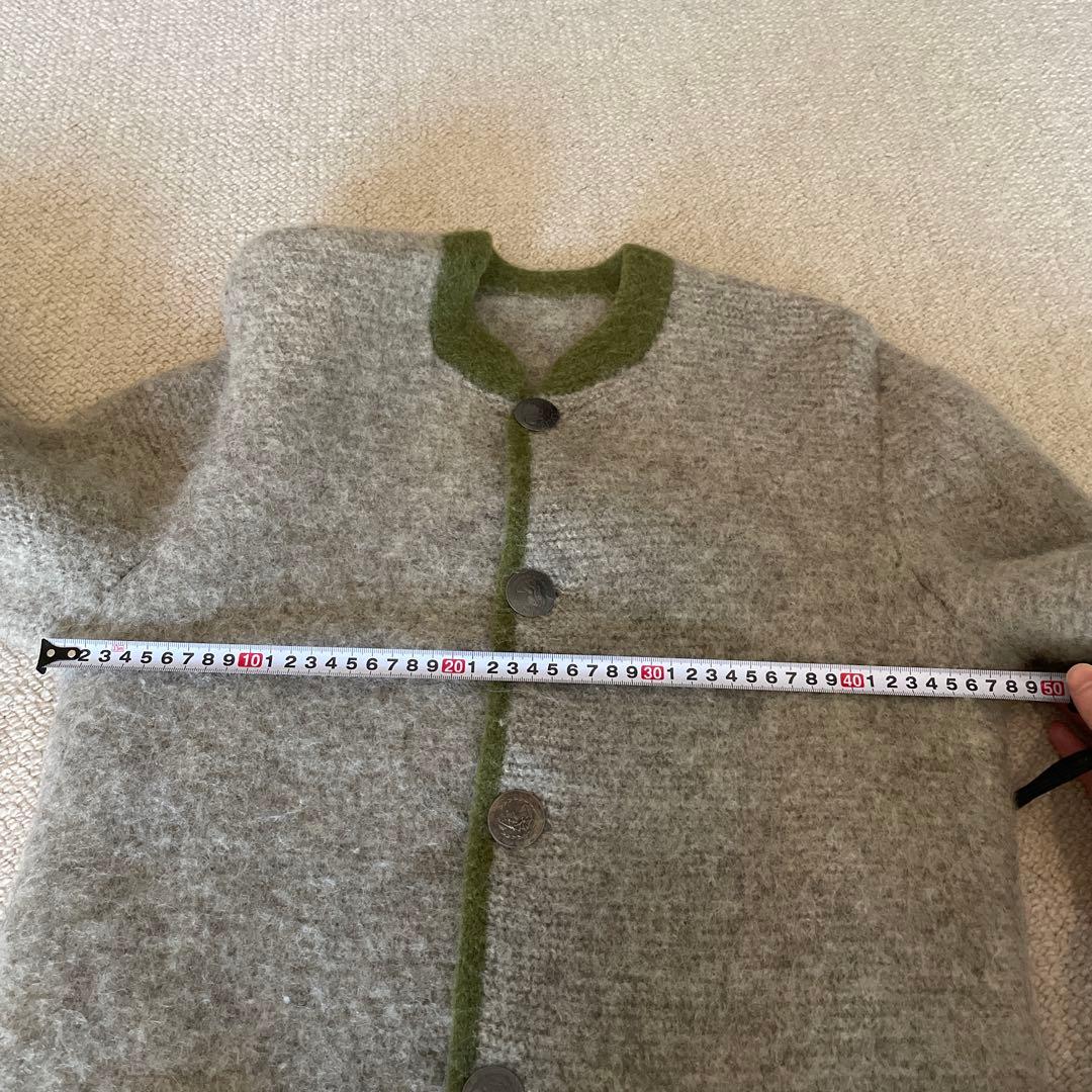 Hofer チロリアンジャケット モカ×ピスタチオ メンズS相当 ユニセックス