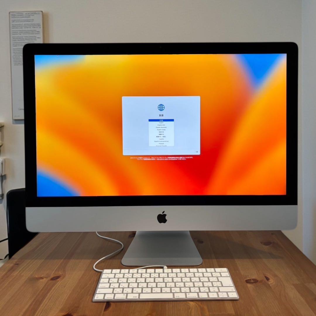 Apple iMac 2017 Retina 5K 27インチ SSD2TB