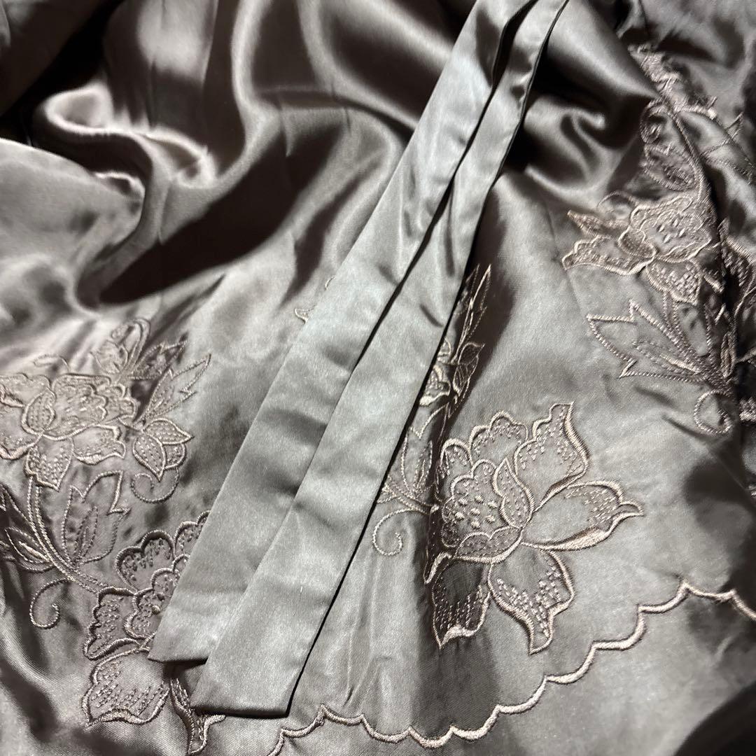 SAGA MINK ブラウン ミンクロングコート中古品