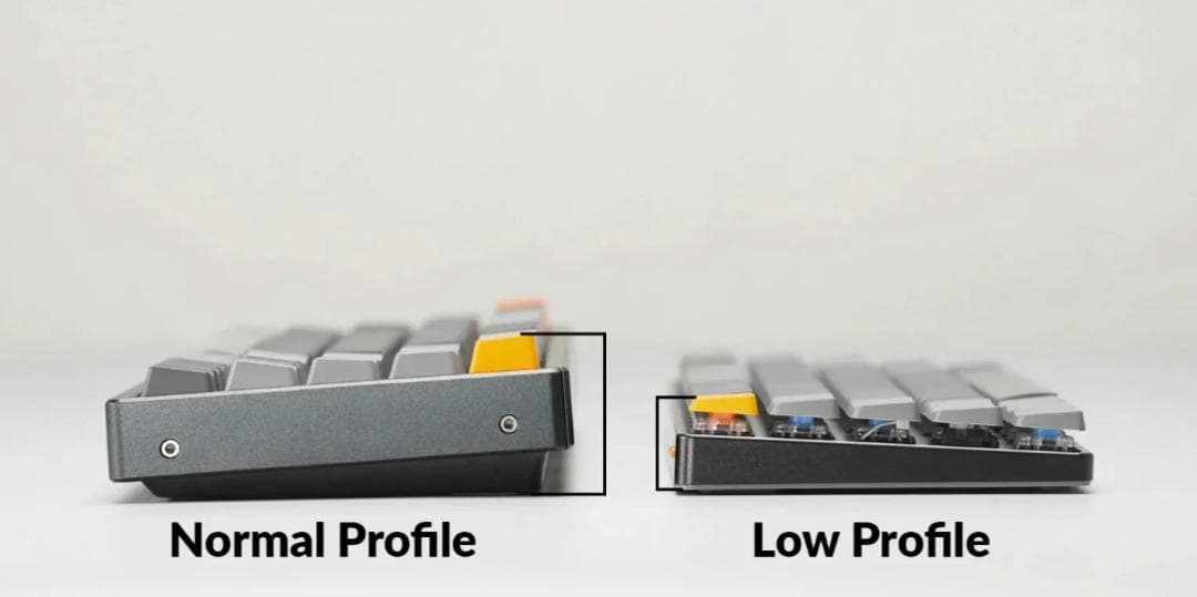 Keychron Q1 Max メカニカルキーボード（ロープロファイル付属）