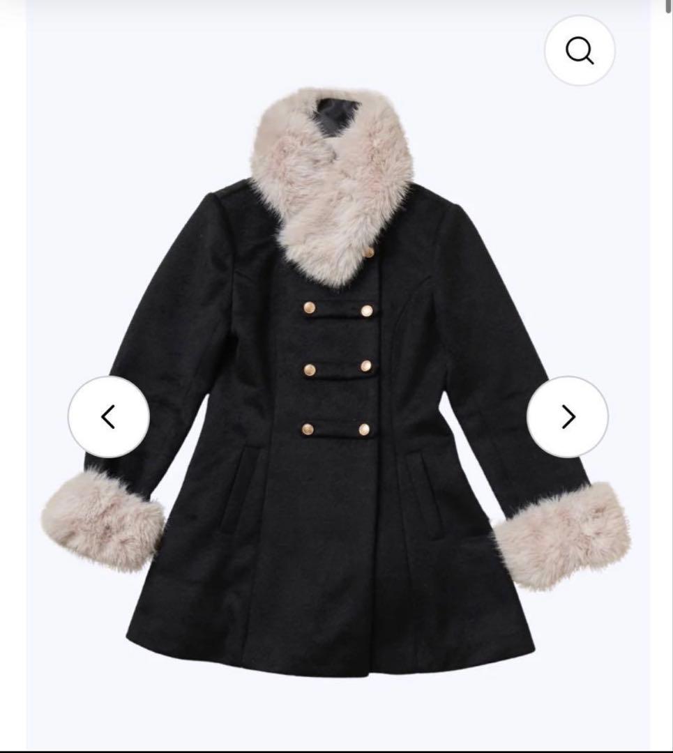 新品Treat Ürself アウター Muse fur flare coat