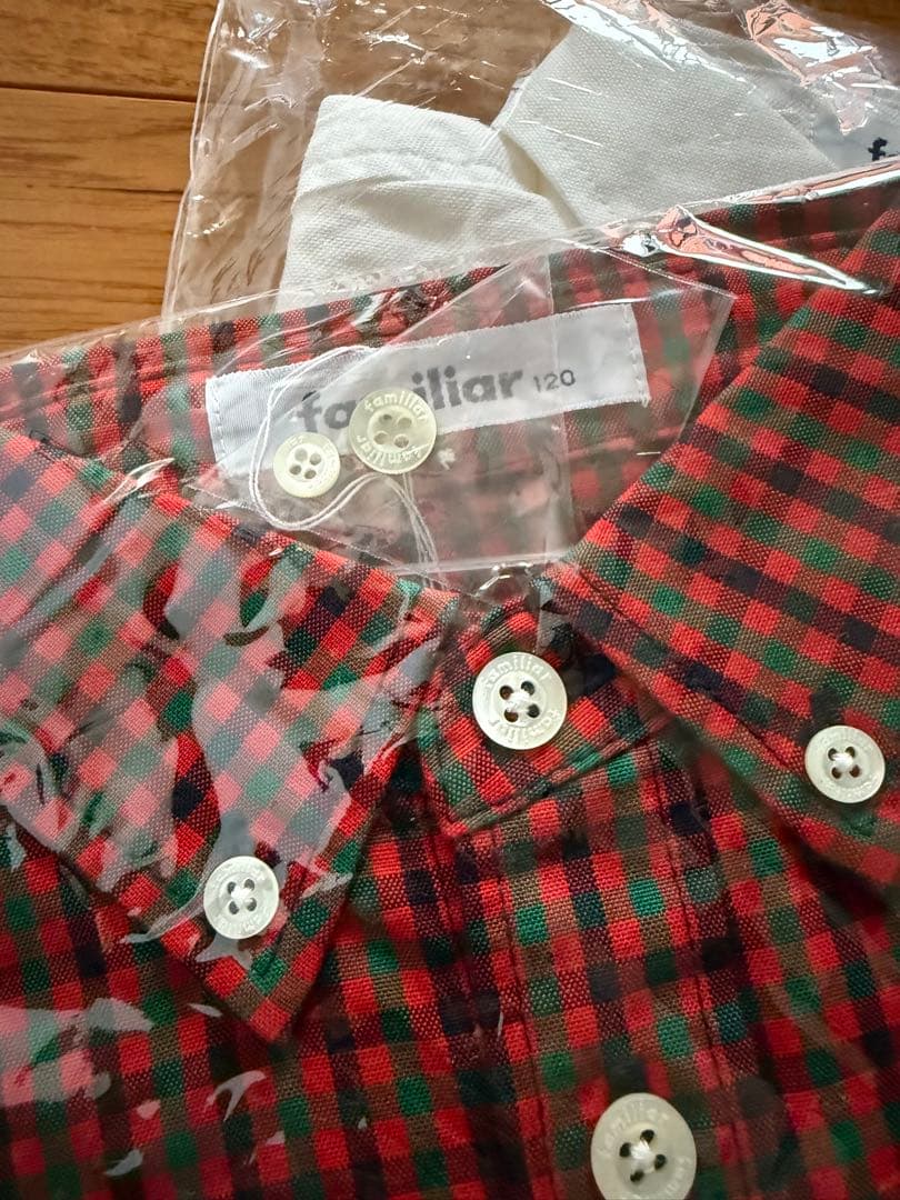 familiar 長袖シャツ 120cm 3枚セット　ファミリア