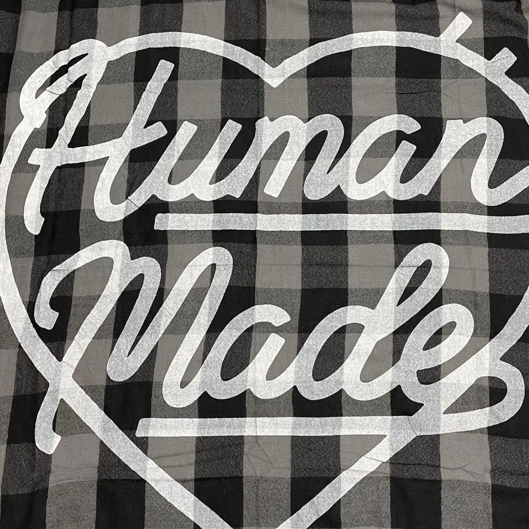 美品 HUMAN MADE ❤️ WOOL STOLE BLACK マフラー