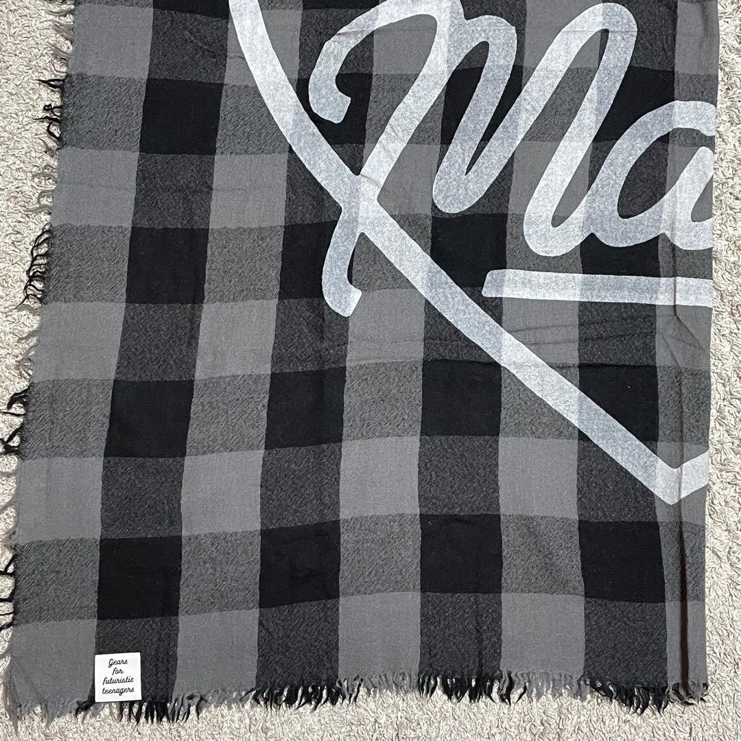 美品 HUMAN MADE ❤️ WOOL STOLE BLACK マフラー