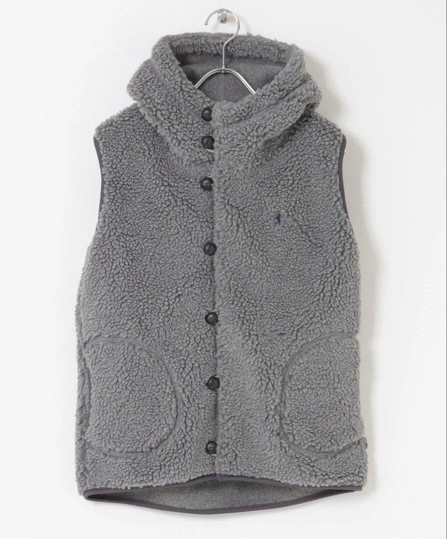 ★美品★GYMPHLEX BOA HOODED VESTアーバンリサーチドアーズ